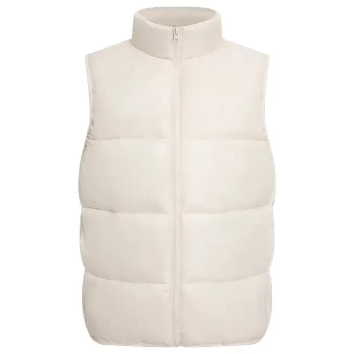 Gilet chaud en velours d'hiver, couleur unie, à la mode, Design personnalisé, Logo imprimé, gilet d'