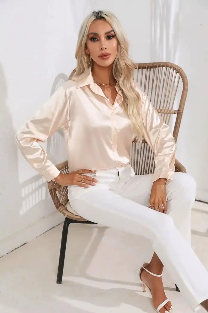 2025 printemps nouveau pull Cardigans femme haut tricoté coréen à manches longues revers bouton élég
