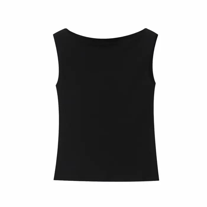 Femme gilet haut femme tricots pulls décontractés nouveau tricot femmes gilets pull gilet pull sans 