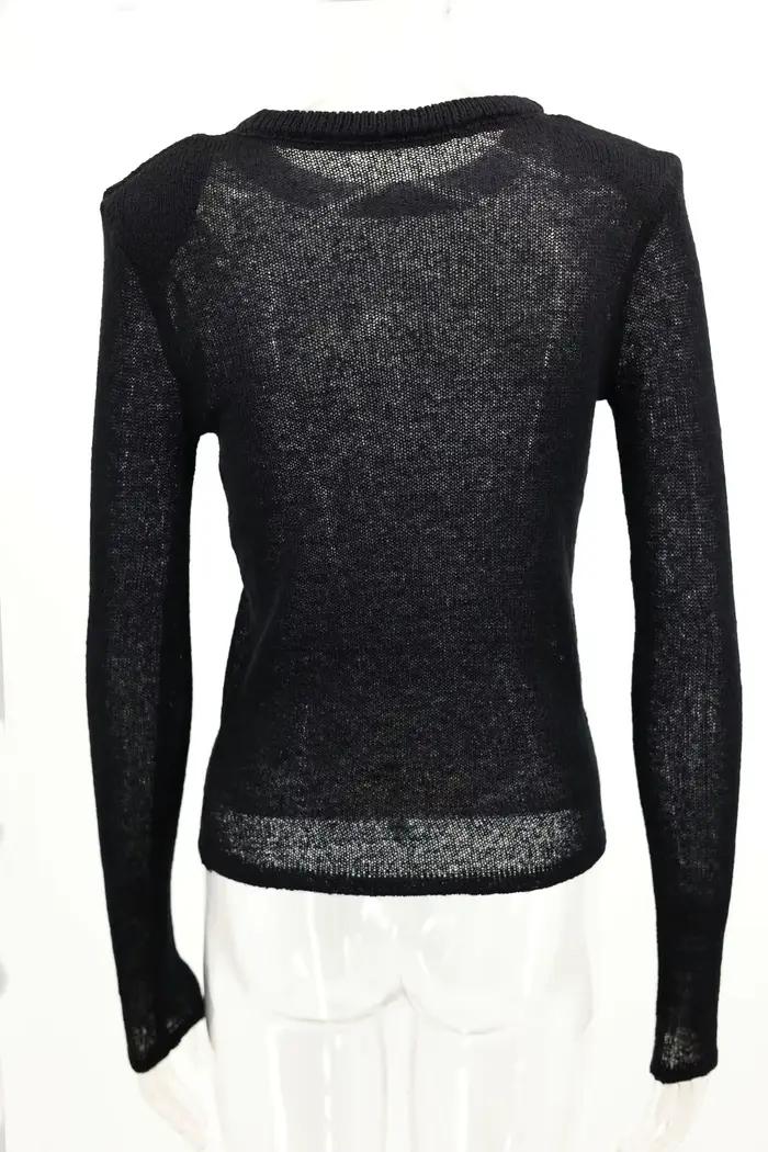 Pull en tricot pour femme, vêtement d'extérieur élégant, doux, col rond, manches longues, collection