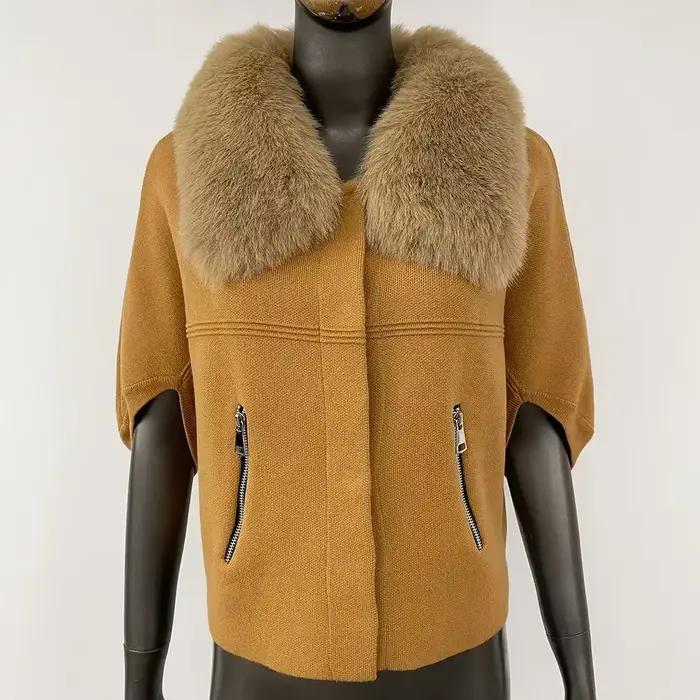 Cardigan court pour femmes d'âge moyen, vêtements d'hiver coréens, vêtements de nombreuses filles, p