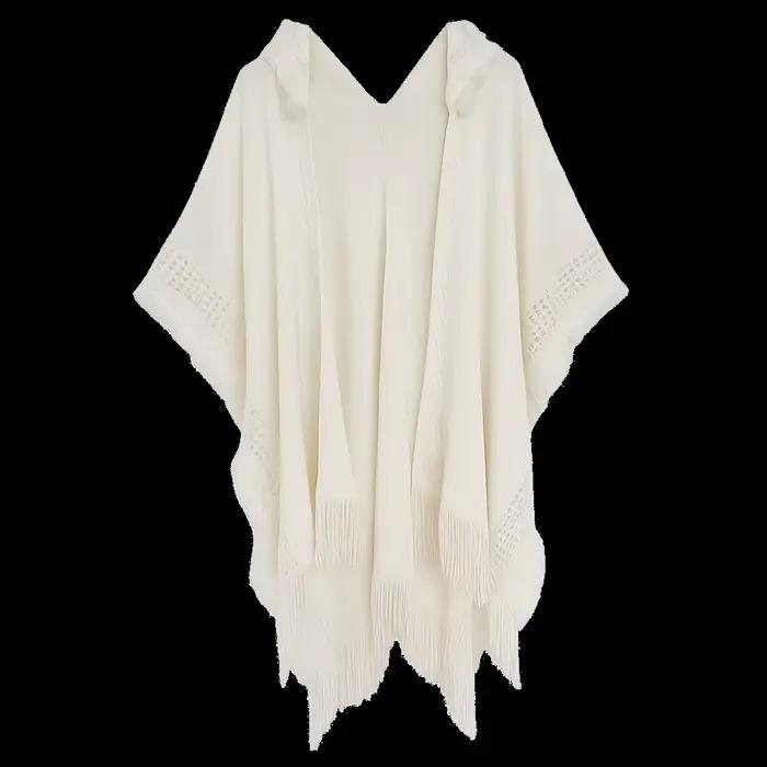 Châle-couverture chaud en tricot à pompons pour femme, grand foulard, cape, accessoires de mode, cap