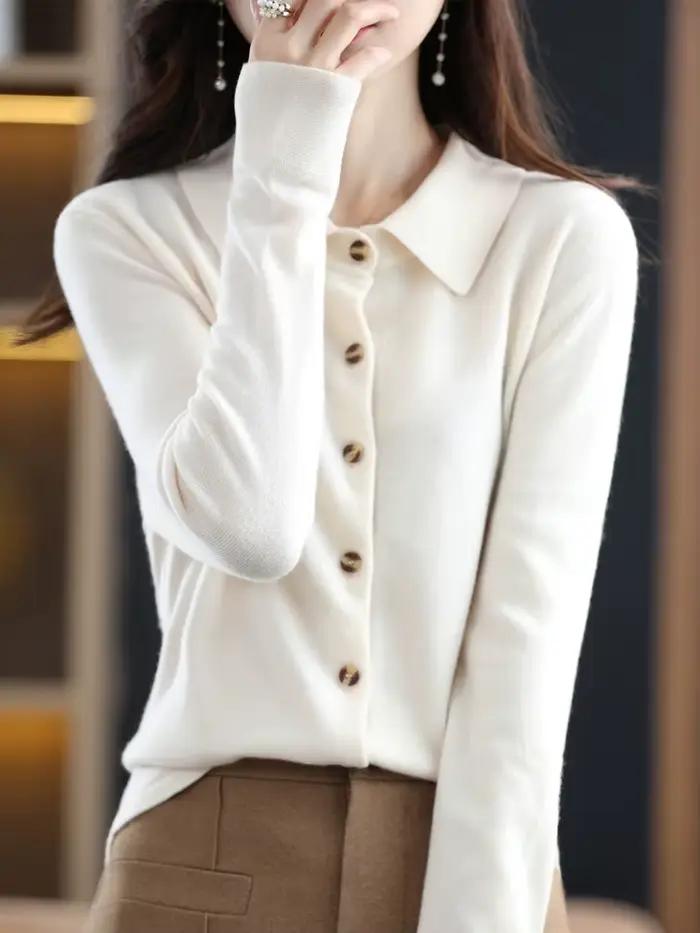Pull en laine mérinos pour femme