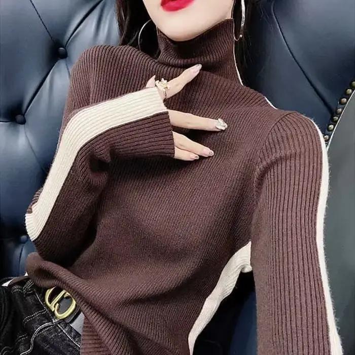 Pull en tricot pour femme, Coquette Foncée, Style Harajuku, Décontracté, Automne-Hiver 2025, Occasions Spéciales