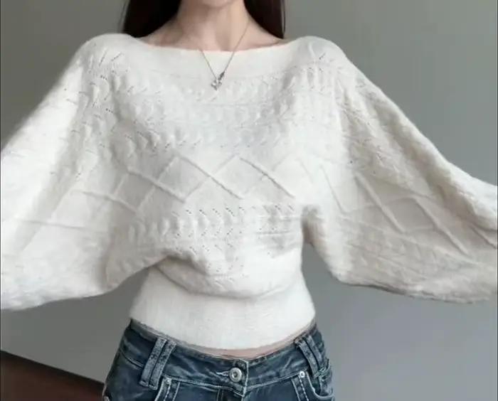 Pull en tricot pour femme