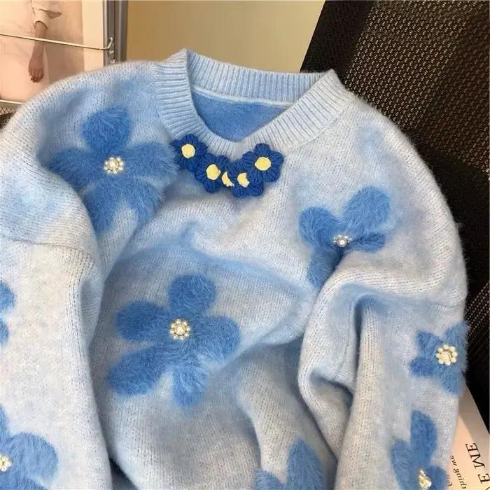 Pull gluant doux pour femmes en automne et en hiver 2025