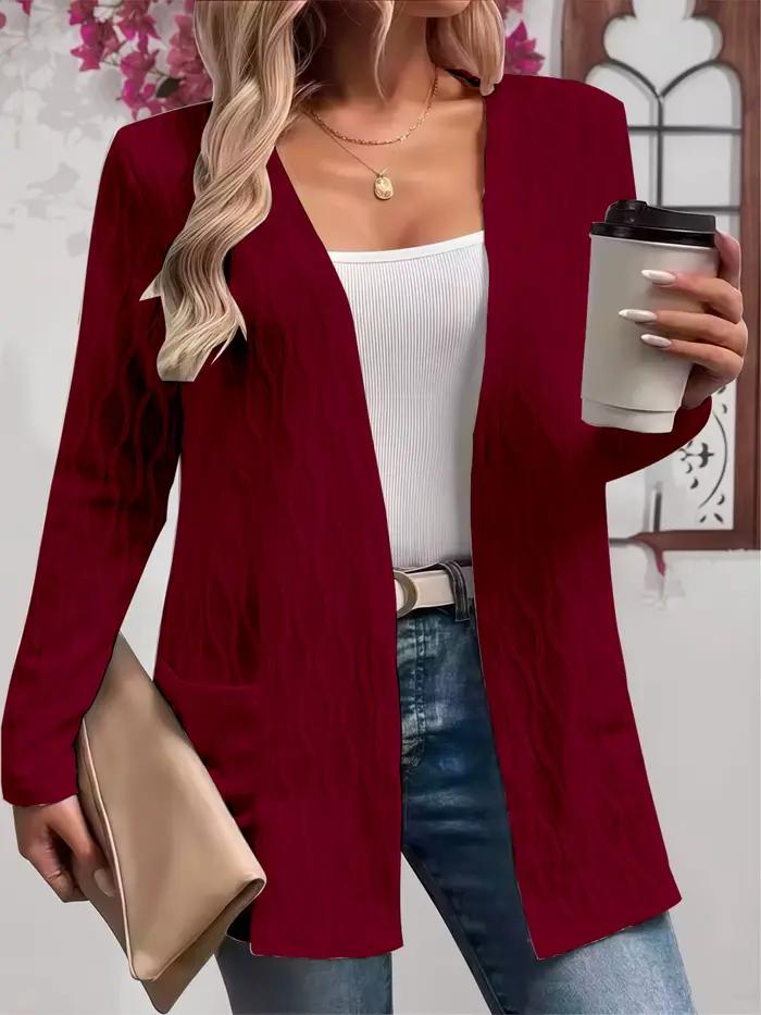 Cardigan d'automne confortable pour femmes