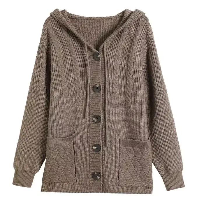Cardigan tricoté pour femme