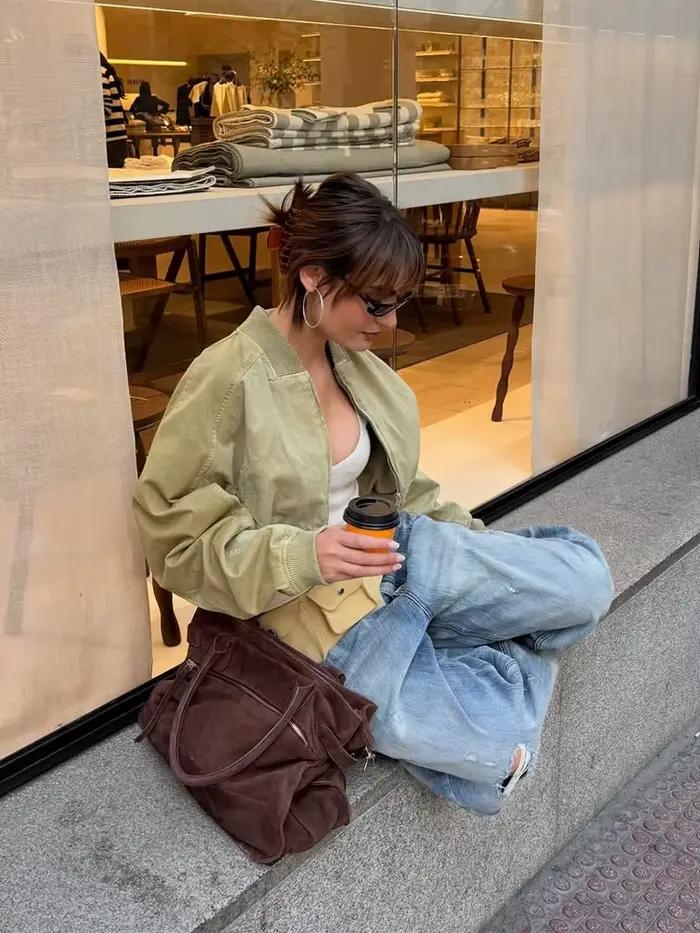 Veste bomber chic pour femme