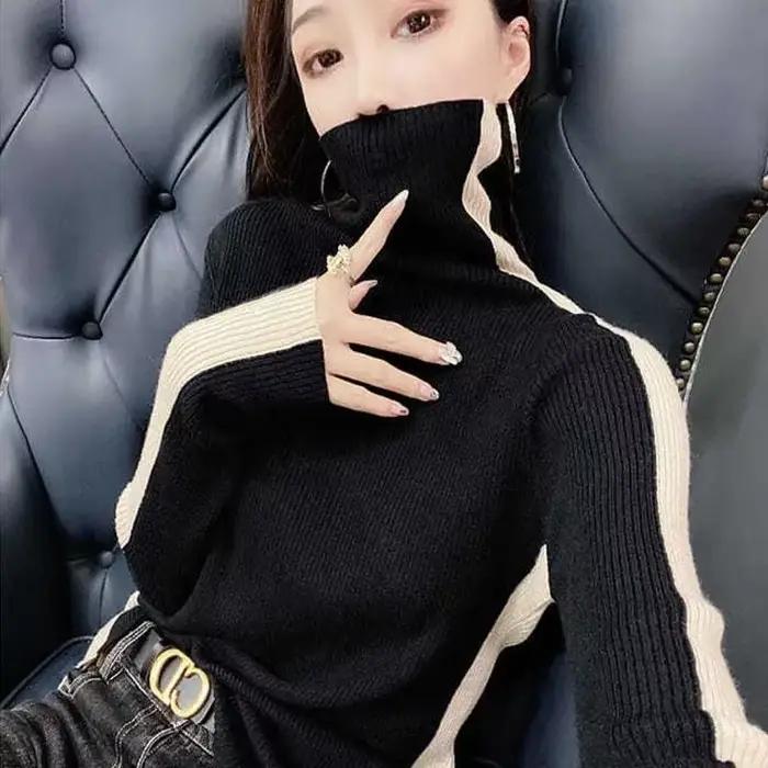 Pull en tricot pour femme, Coquette Foncée, Style Harajuku, Décontracté, Automne-Hiver 2025, Occasions Spéciales