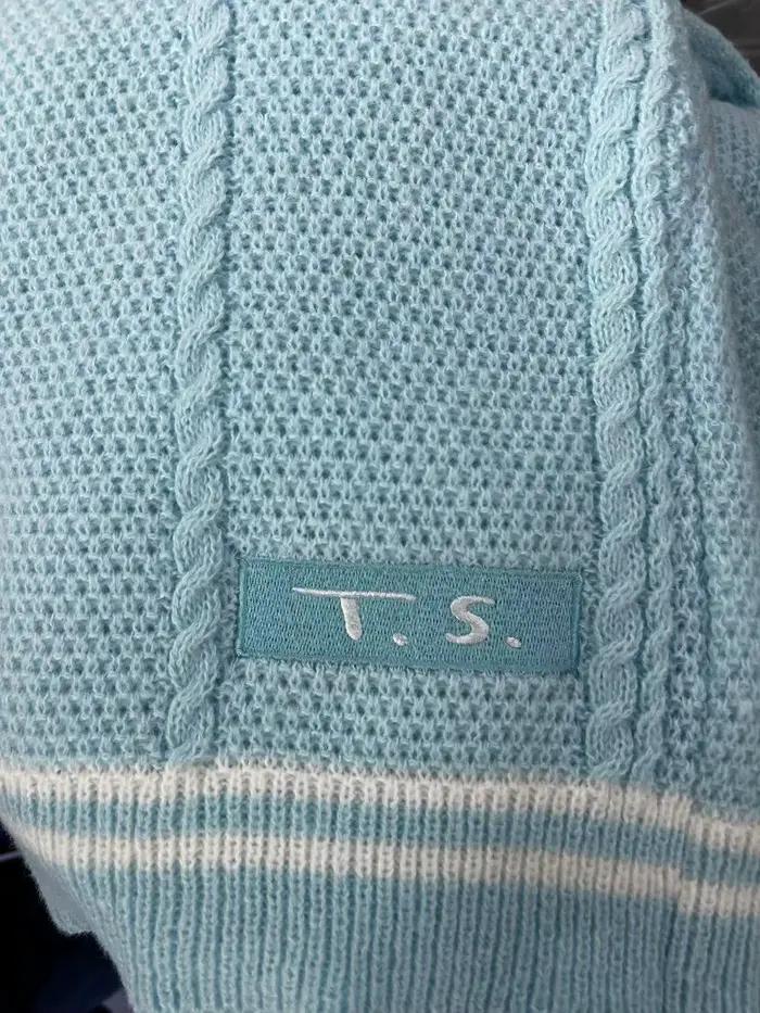 TS Seagulls-Cardigan confortable en tricot épais pour femme
