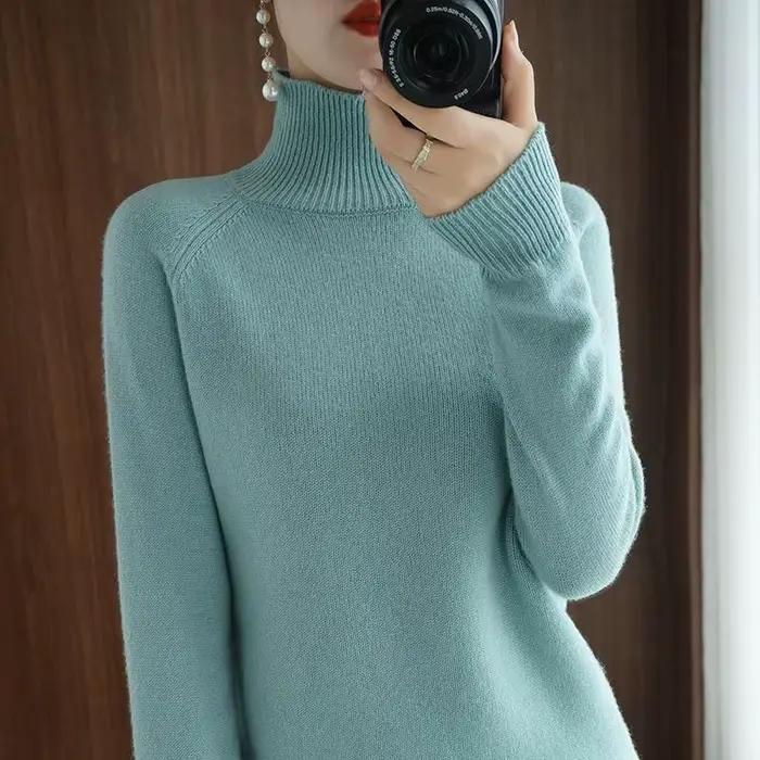 Pull tricoté ample pour femmes