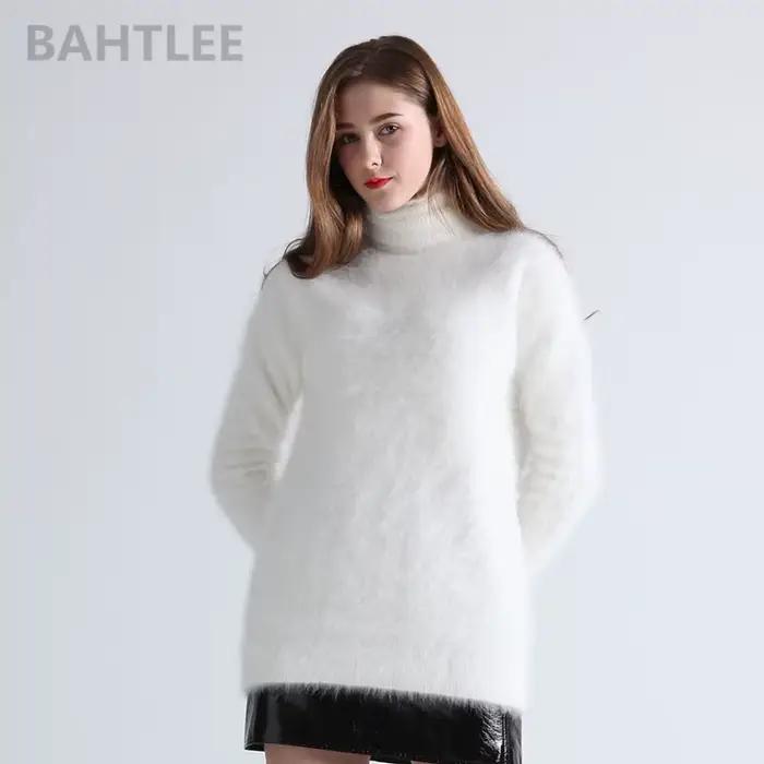 Pull Angora Femme, Pulls Col Roulé