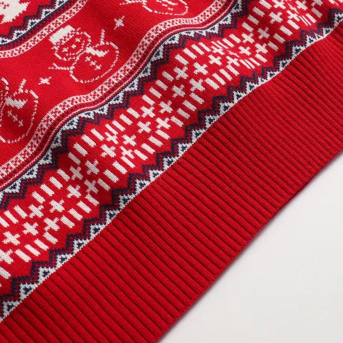 Pull de noël en tricot pour femmes