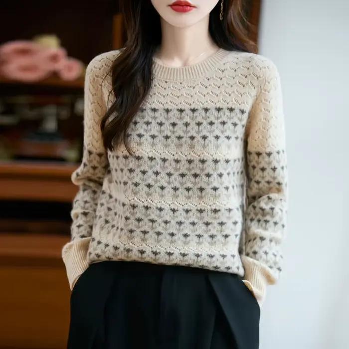 Pull Fair Isle pour femme