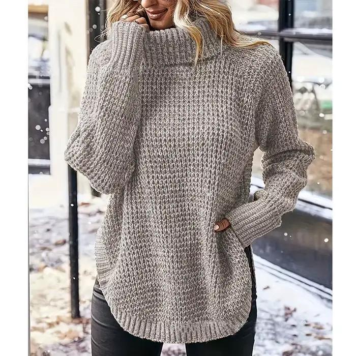 Pull en tricot confortable pour femme