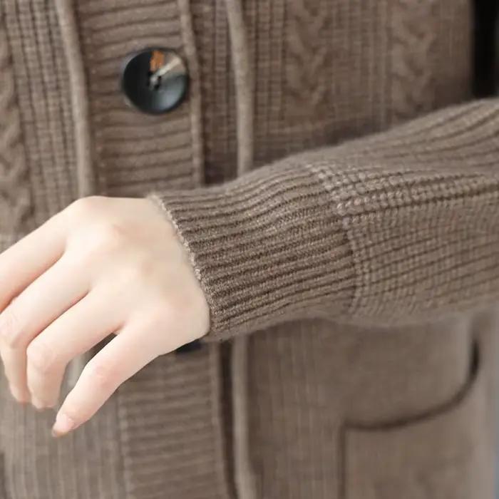 Cardigan tricoté pour femme