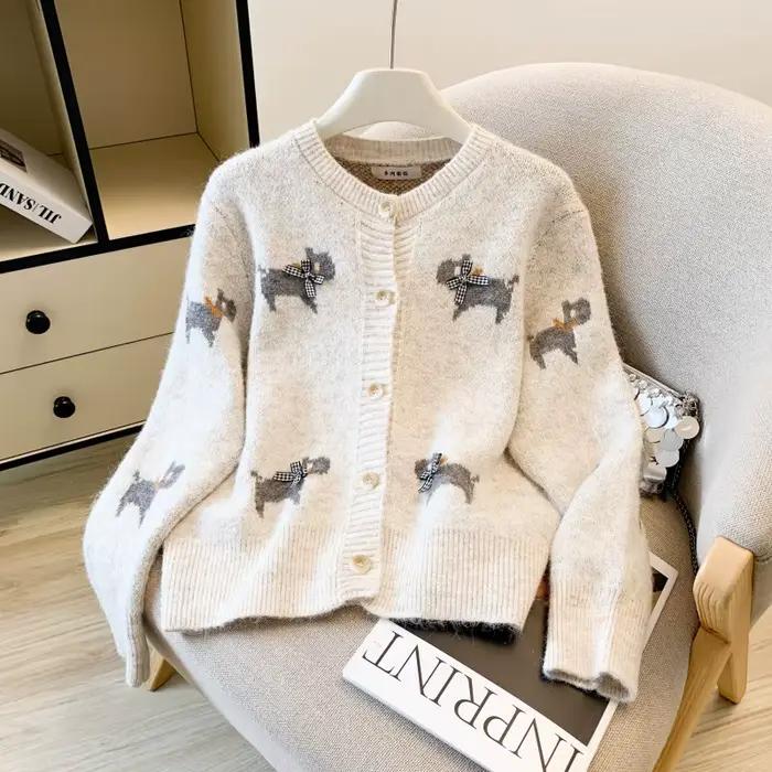 Cardigan ouvert décontracté pour femme
