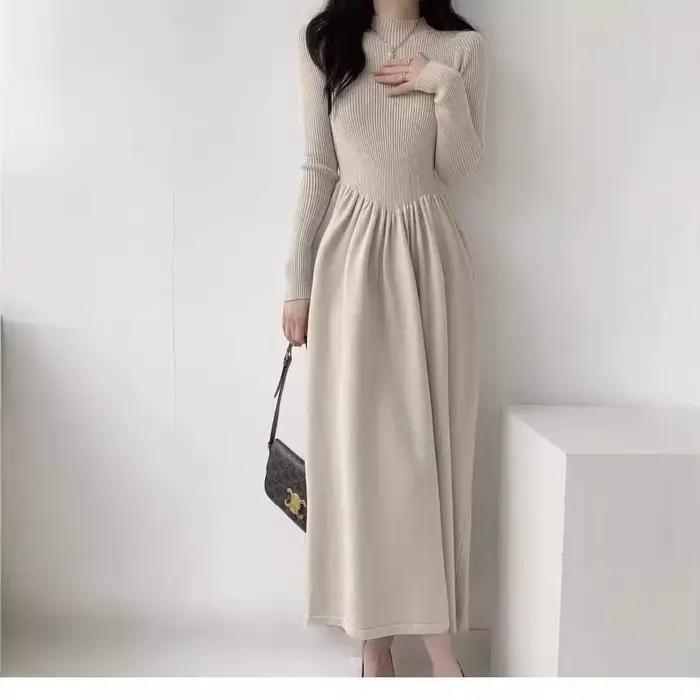 Robe tricotée française 2025