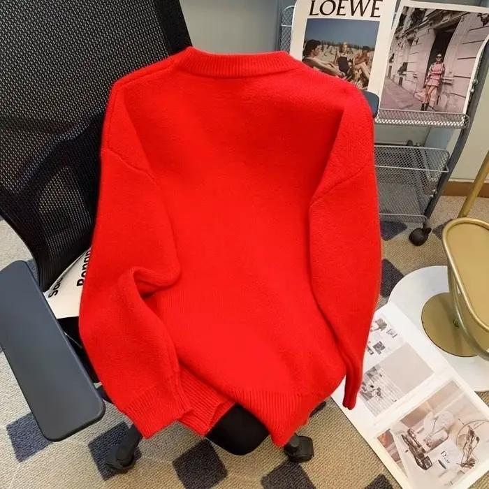 Pull d'ambiance paresseux pour femmes