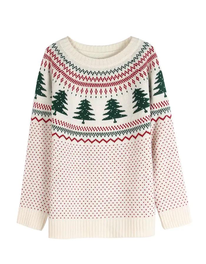 Pull de noël pour femme