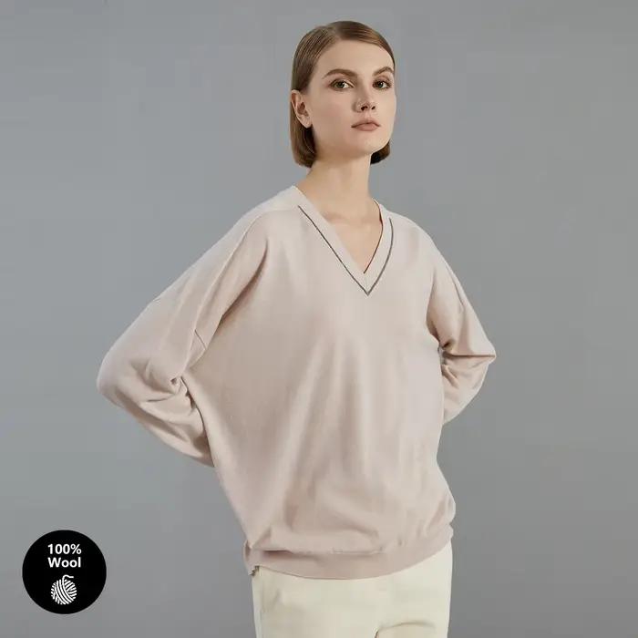 Pull en tricot fin pour femme