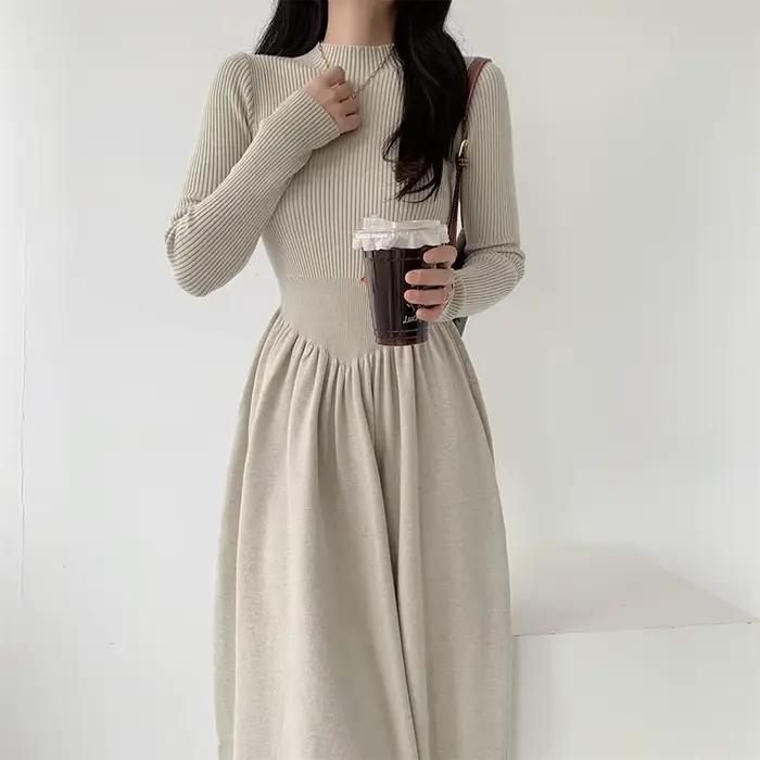 Robe tricotée française 2025