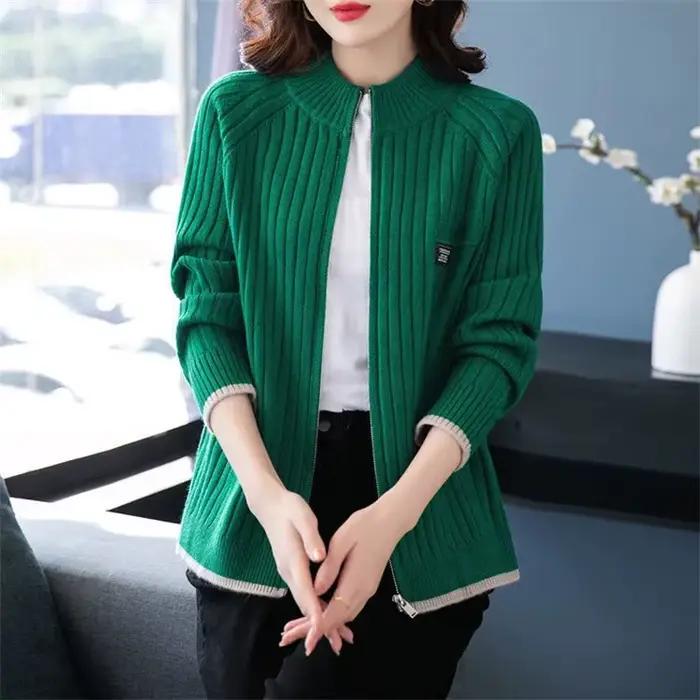 Cardigan tricoté pour femme