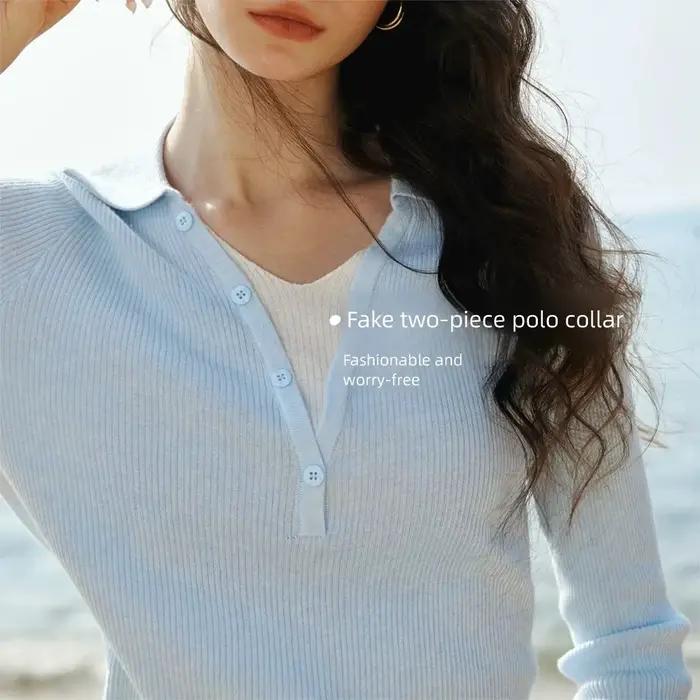 Pull-over décontracté OLrain pour femme
