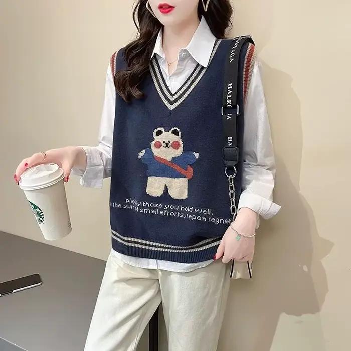 Kawaii – gilet tricoté pour femmes
