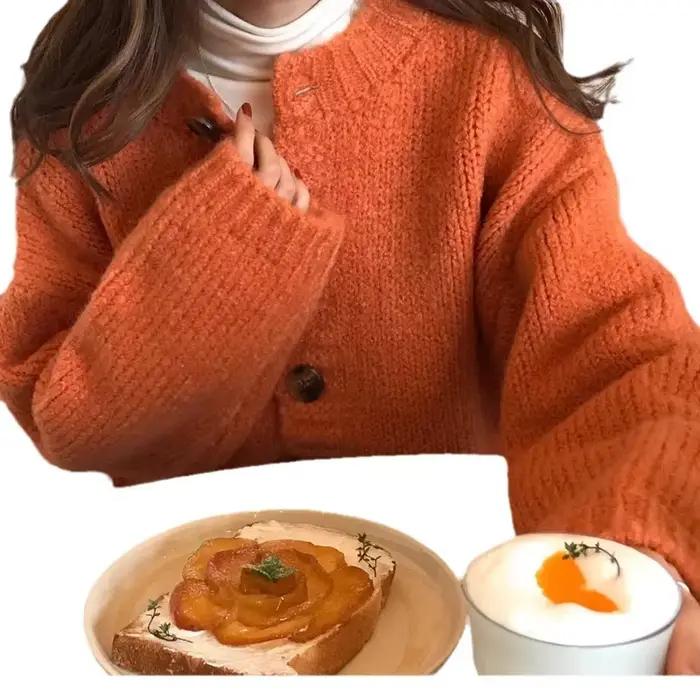 Cardigan ample en tricot pour femme