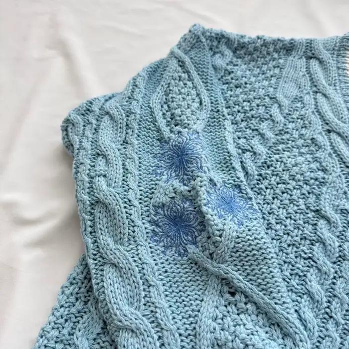 Cardigan Snow on The Beach pour femme