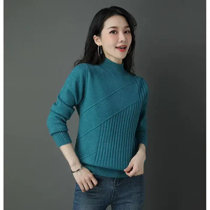 Pull à col mi-haut pour femme