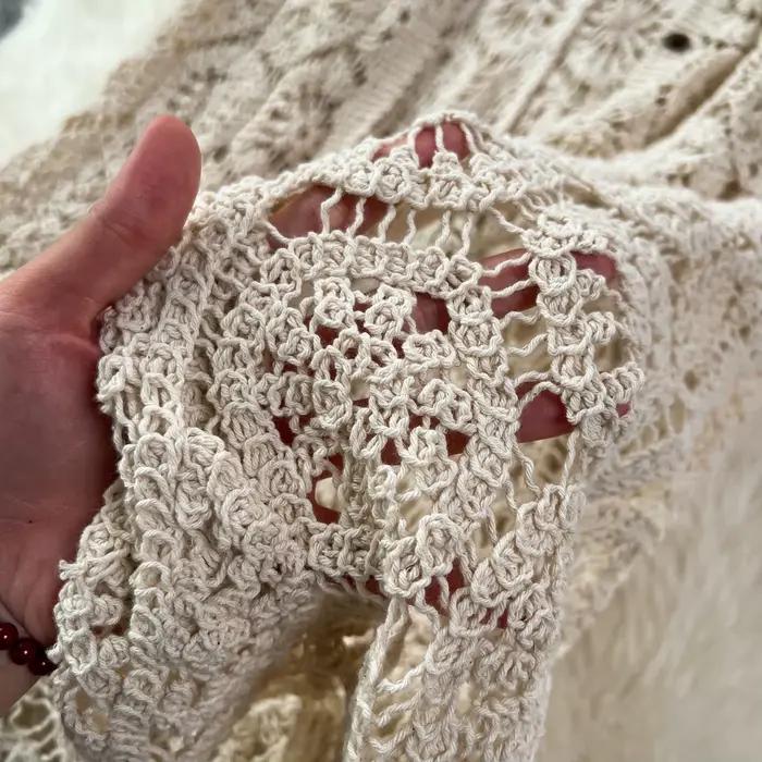 Cardigan de plage style bohème Dancing JL Ants en polyester et coton sans manches pour femmes occassions estivales et voyages