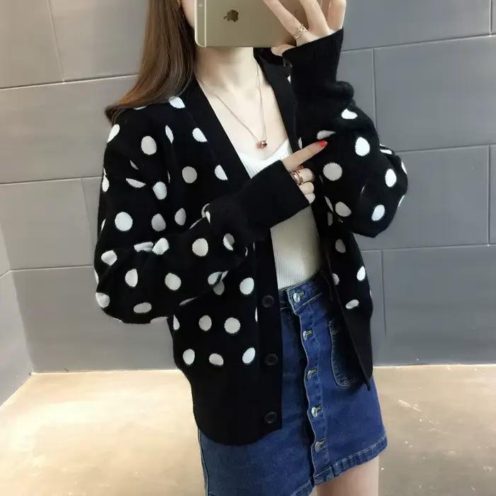 Cardigan tricoté pour femme