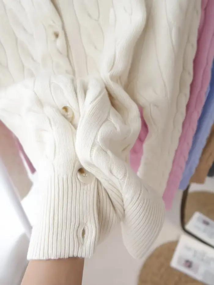 Cardigan pour femme style Old Money