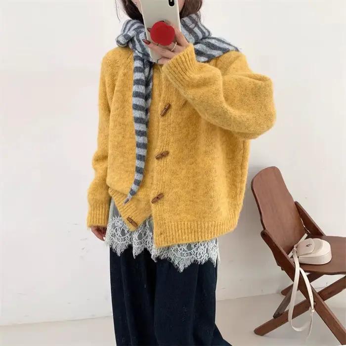 Pull à col rond pour femme
