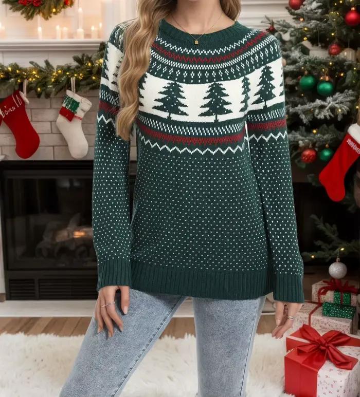 Pull de noël pour femme