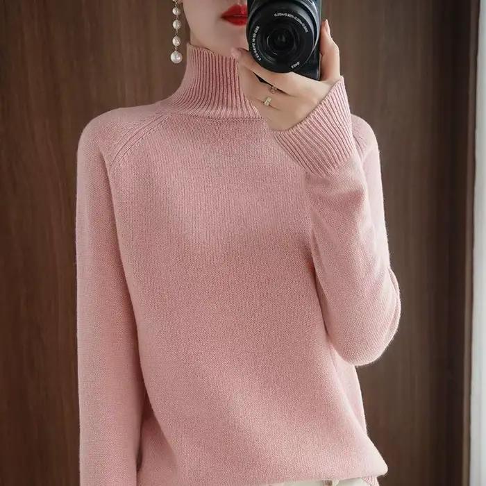 Pull tricoté ample pour femmes