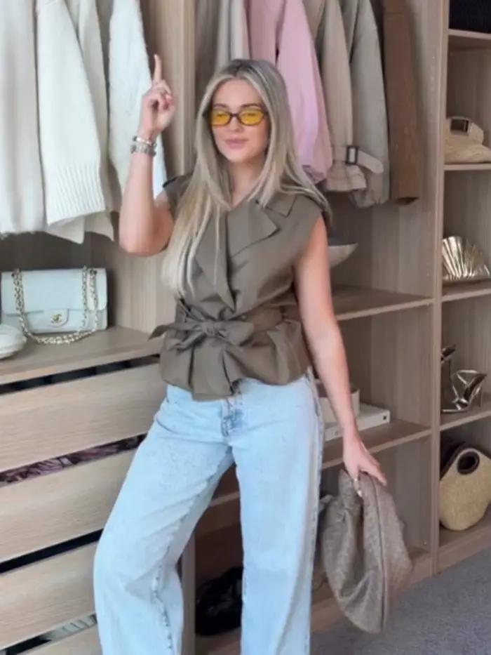 Gilet polyvalent chic et décontracté pour femme HH