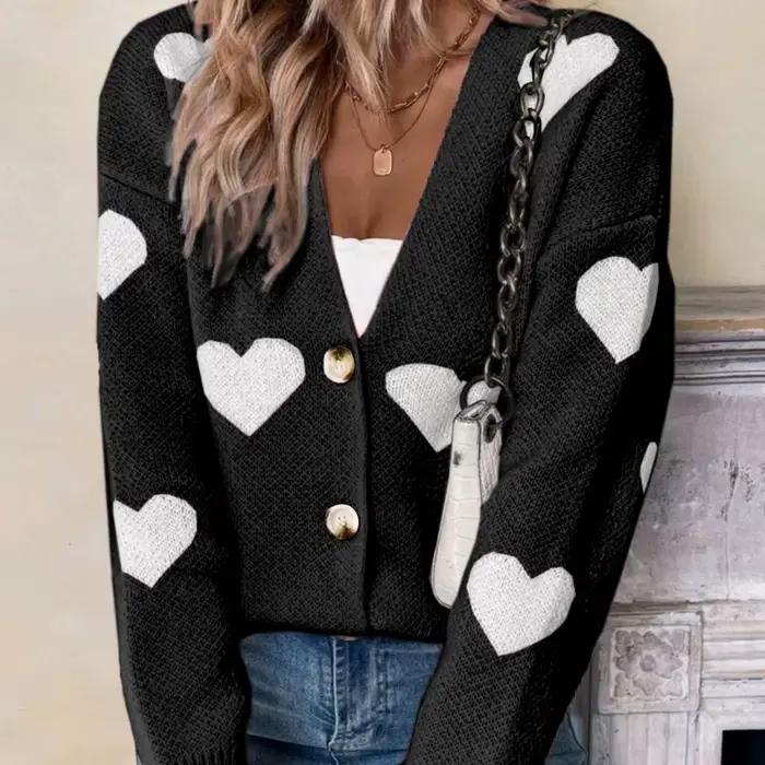 Cardigan en tricot Sweet Love pour femme