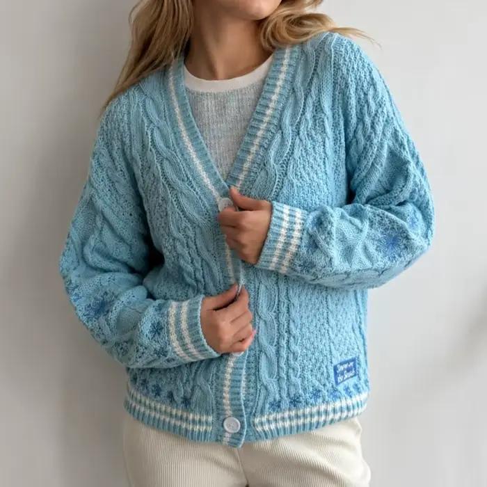 Cardigan Snow on The Beach pour femme