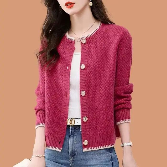Cardigan en tricot pour femme