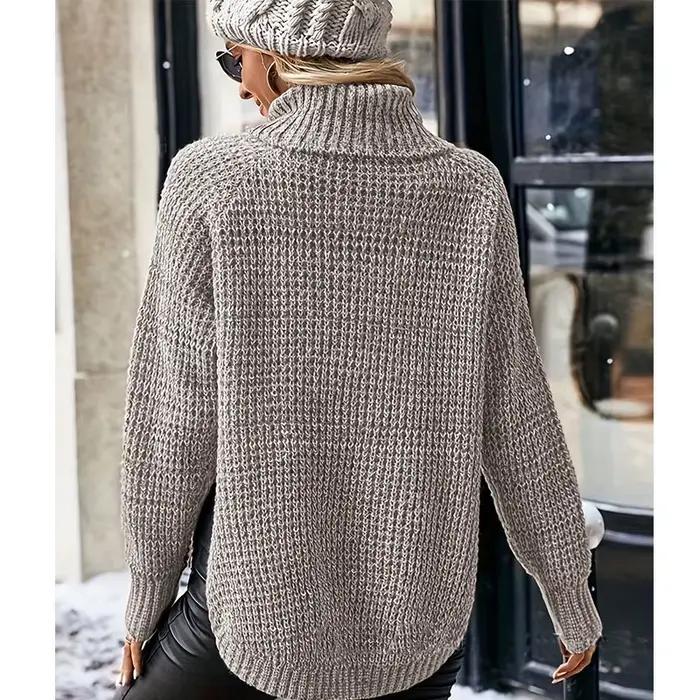 Pull en tricot confortable pour femme