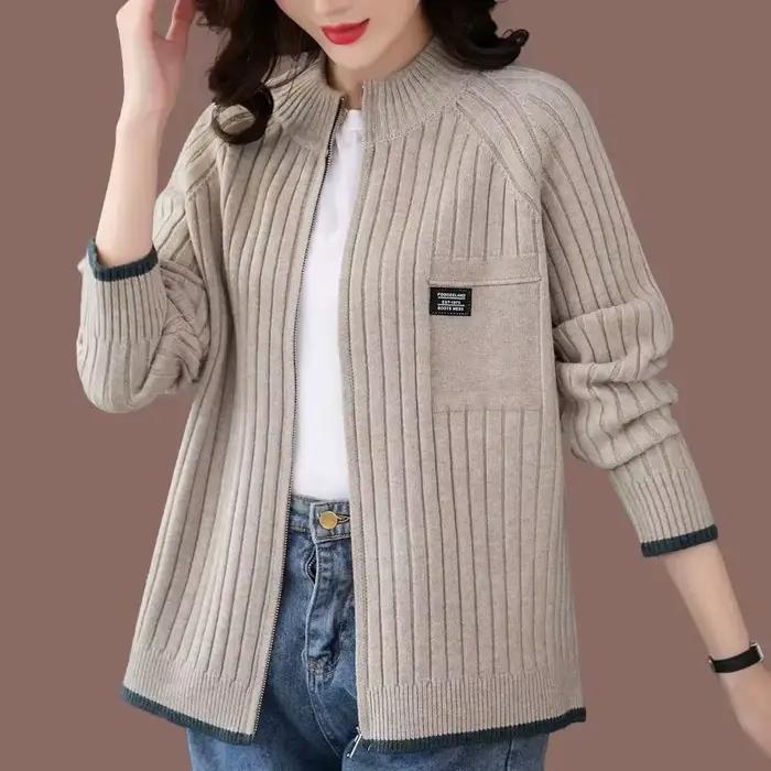 Cardigan tricoté pour femme