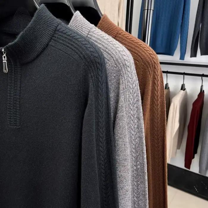 Pull 100% laine vierge pour hommes