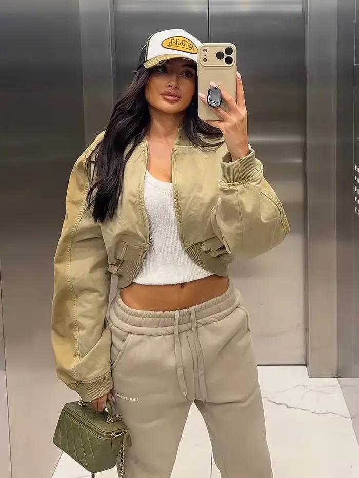Veste bomber chic pour femme