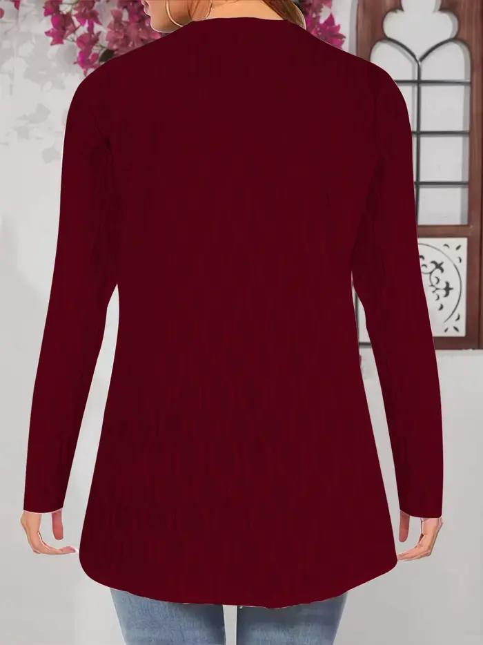 Cardigan d'automne confortable pour femmes