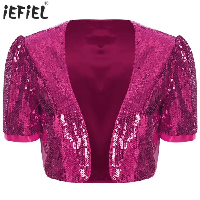 Veste à paillettes pour femmes