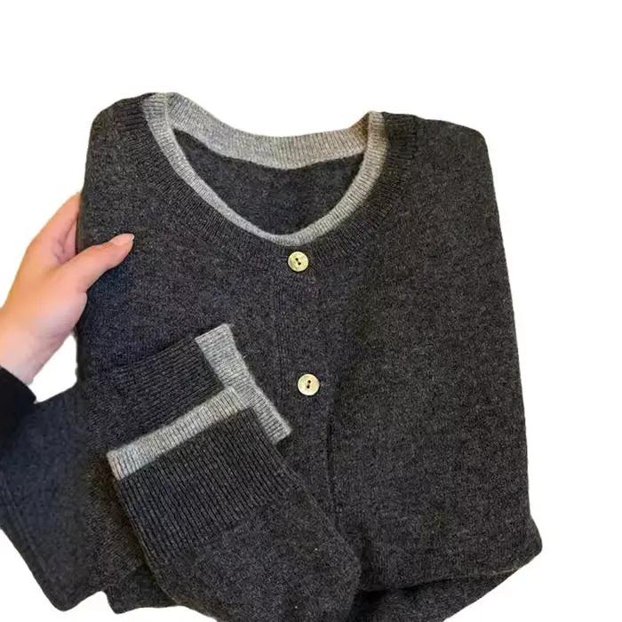 Cardigan tricoté pour femme